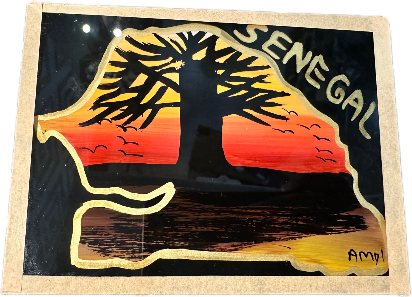 Pintura sobre cristal 7