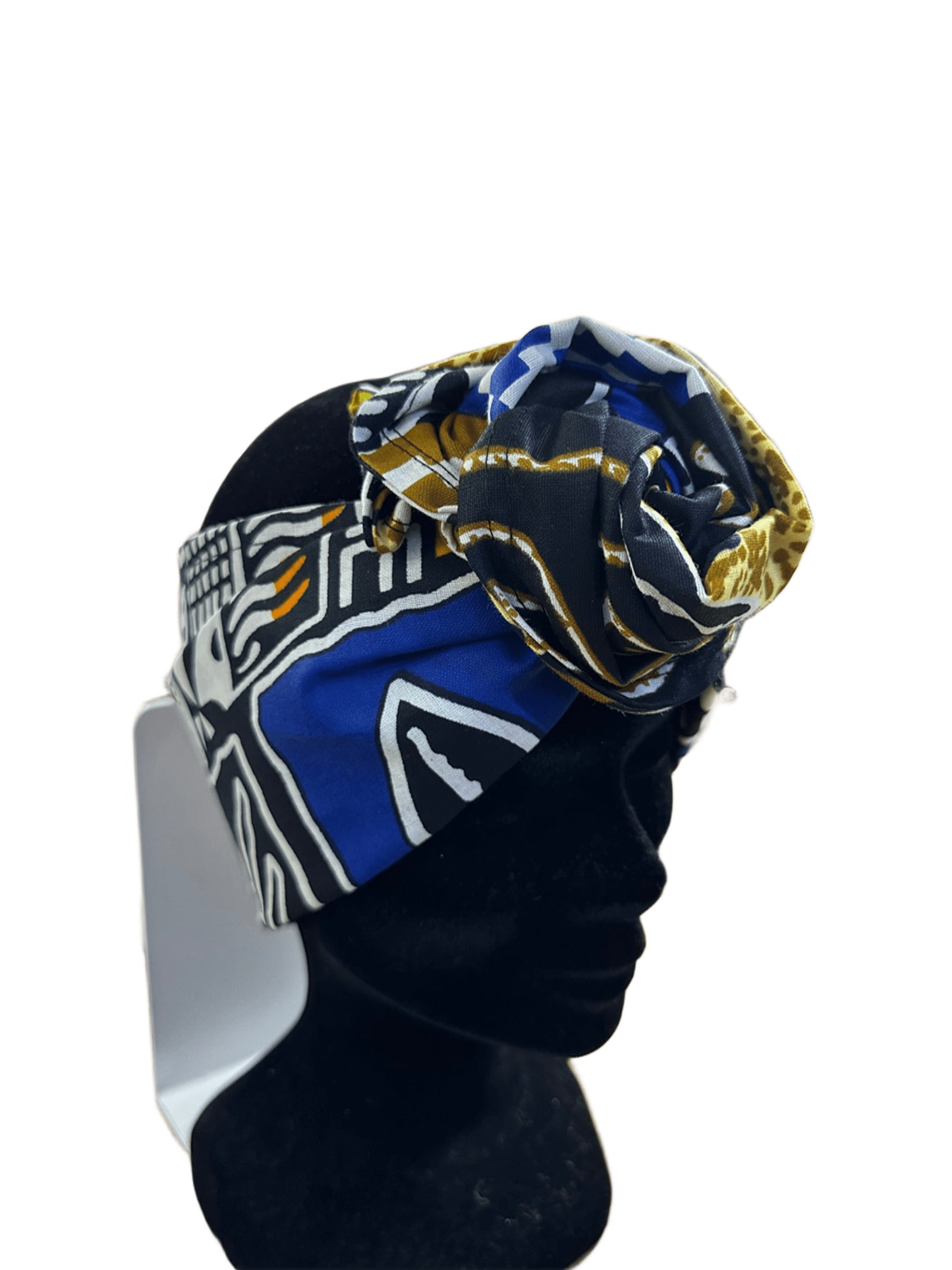 Turbante con alambre 11