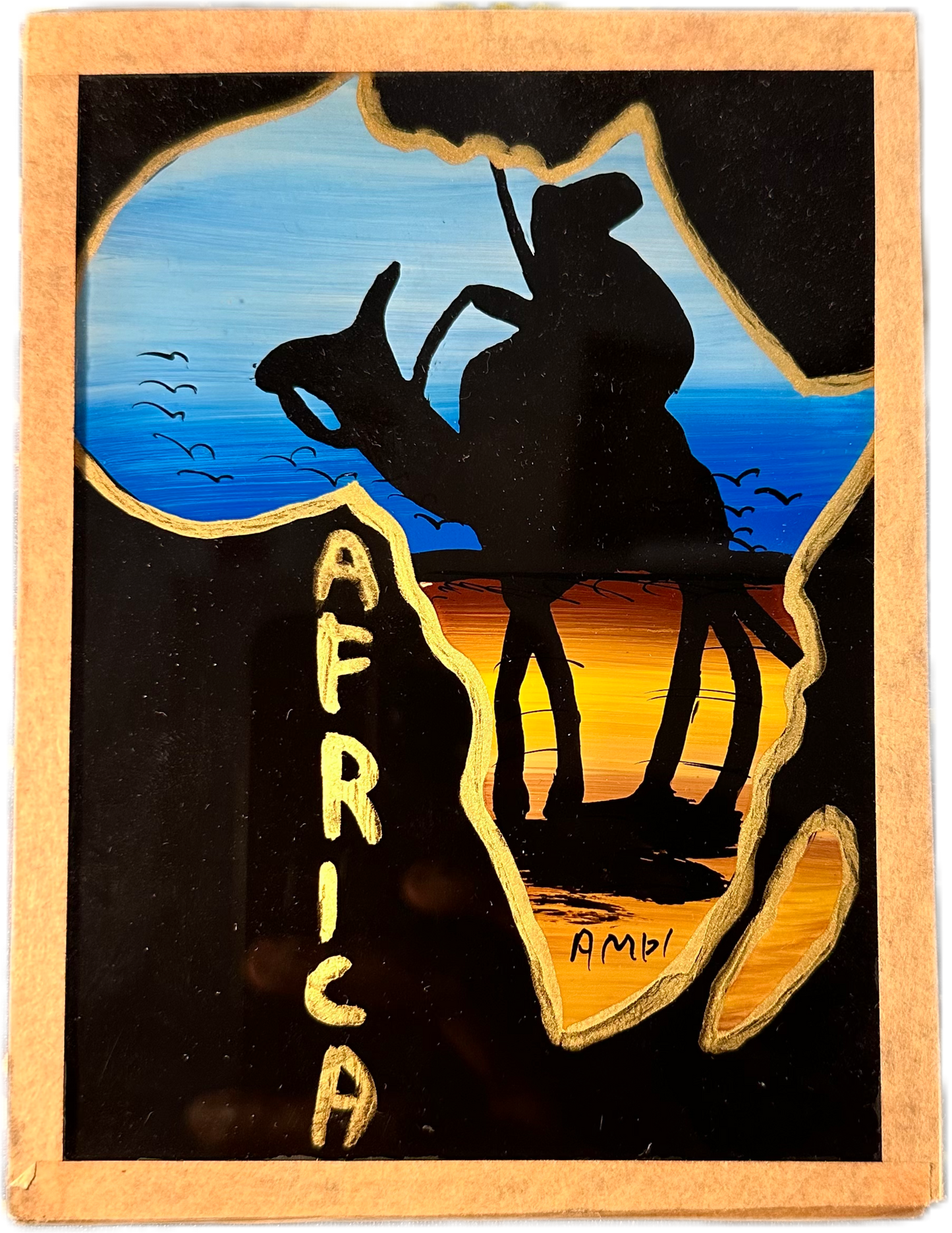 Pintura sobre cristal 12