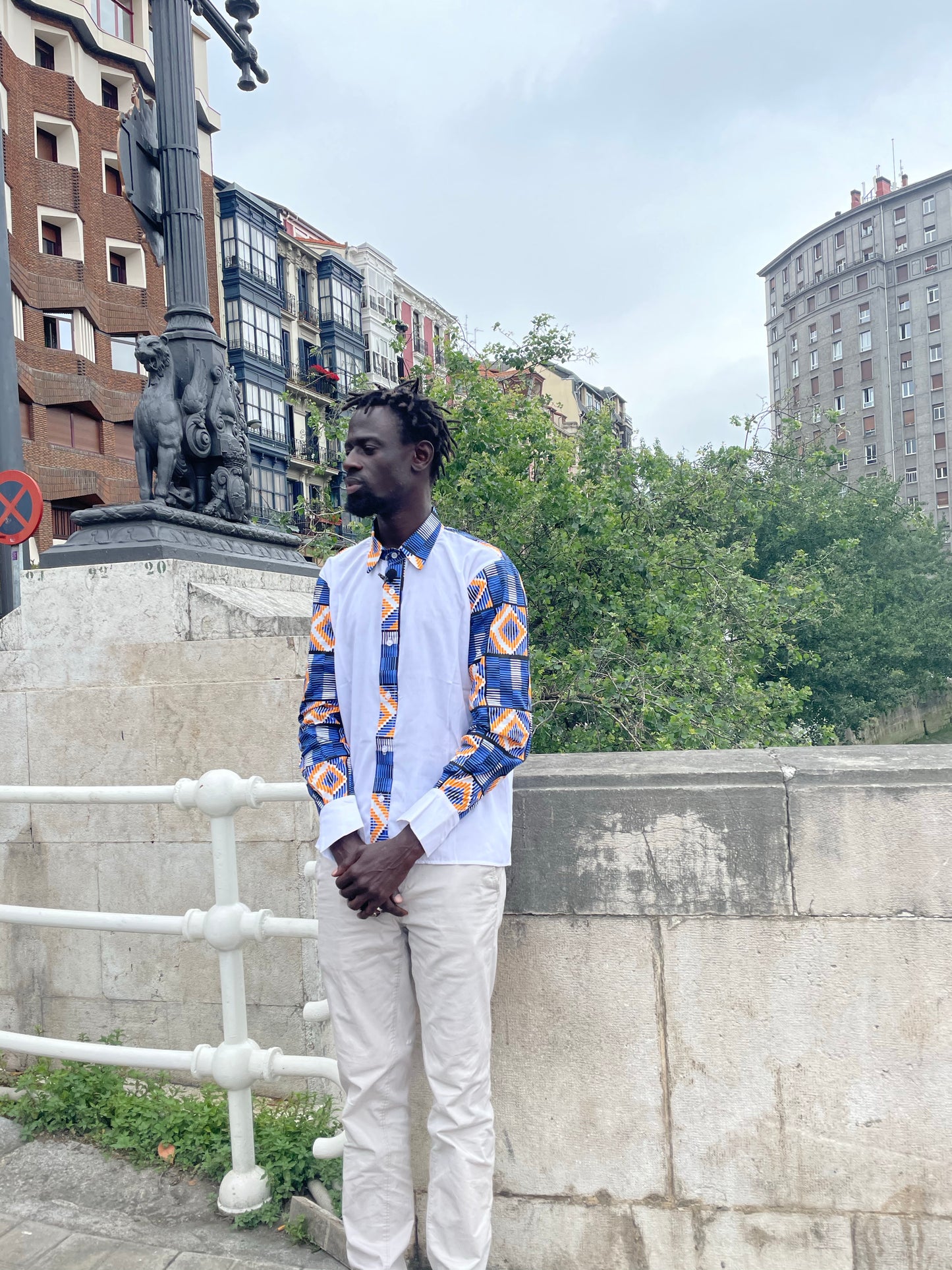 Camisa hombre en wax gorr10