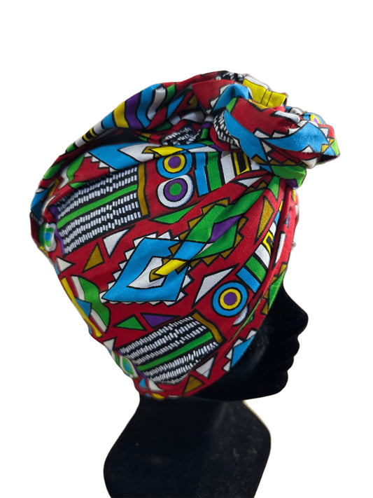 Turbante con alambre 7