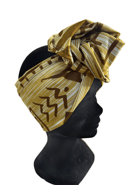 Turbante con alambre 4