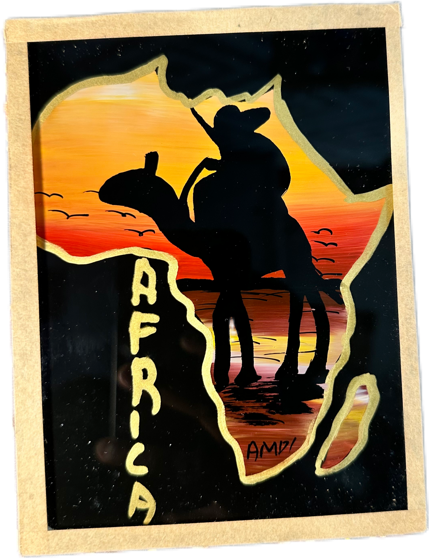 Pintura sobre cristal 9