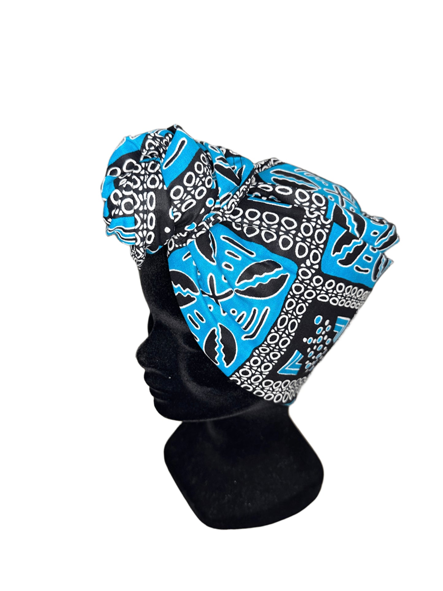 Turbante con alambre 1