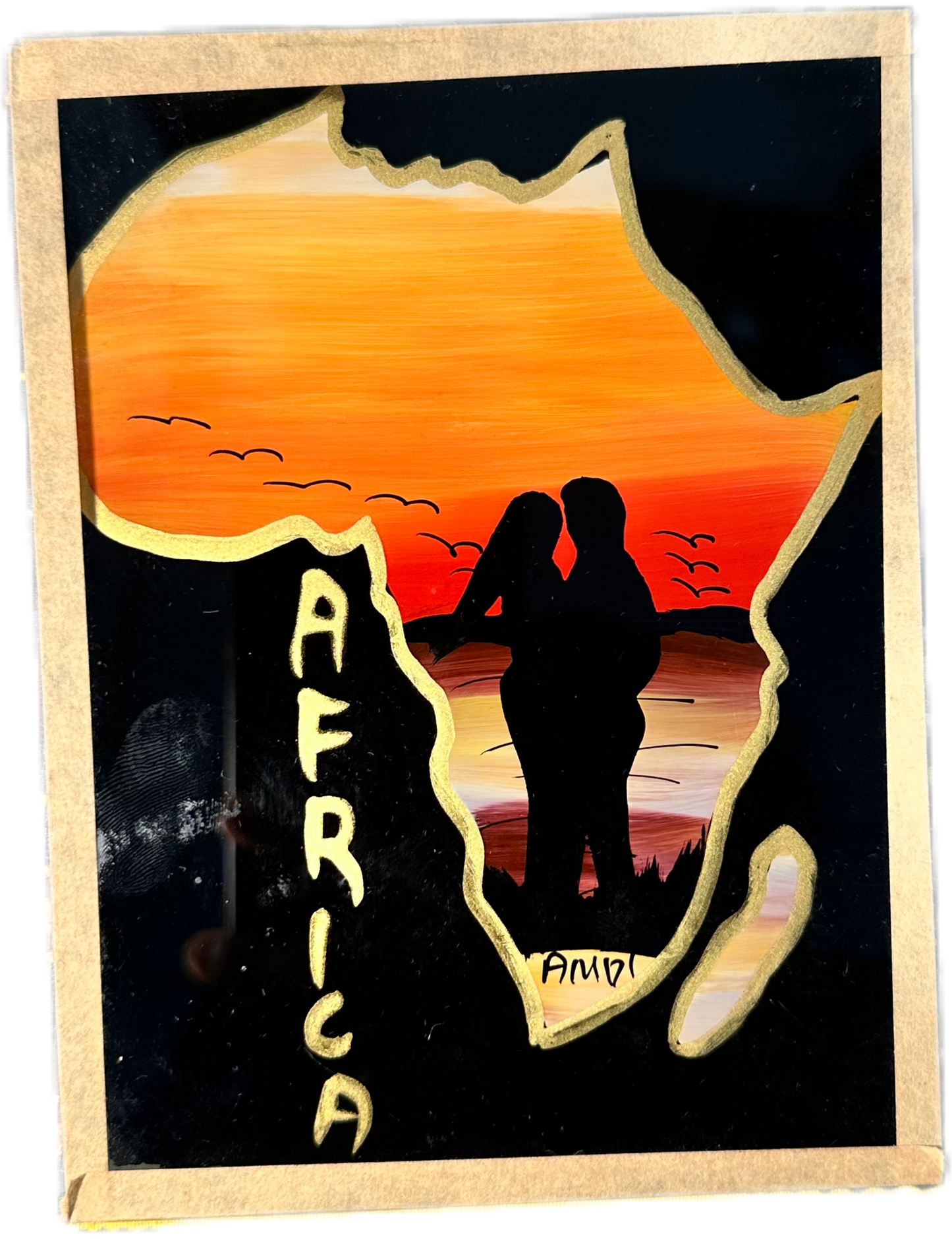 Pintura sobre cristal 11