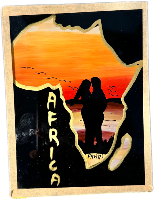 Pintura sobre cristal 11