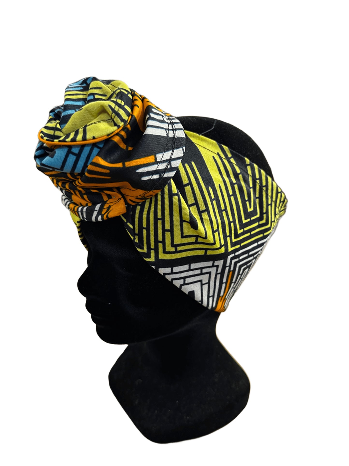 Turbante con alambre 5