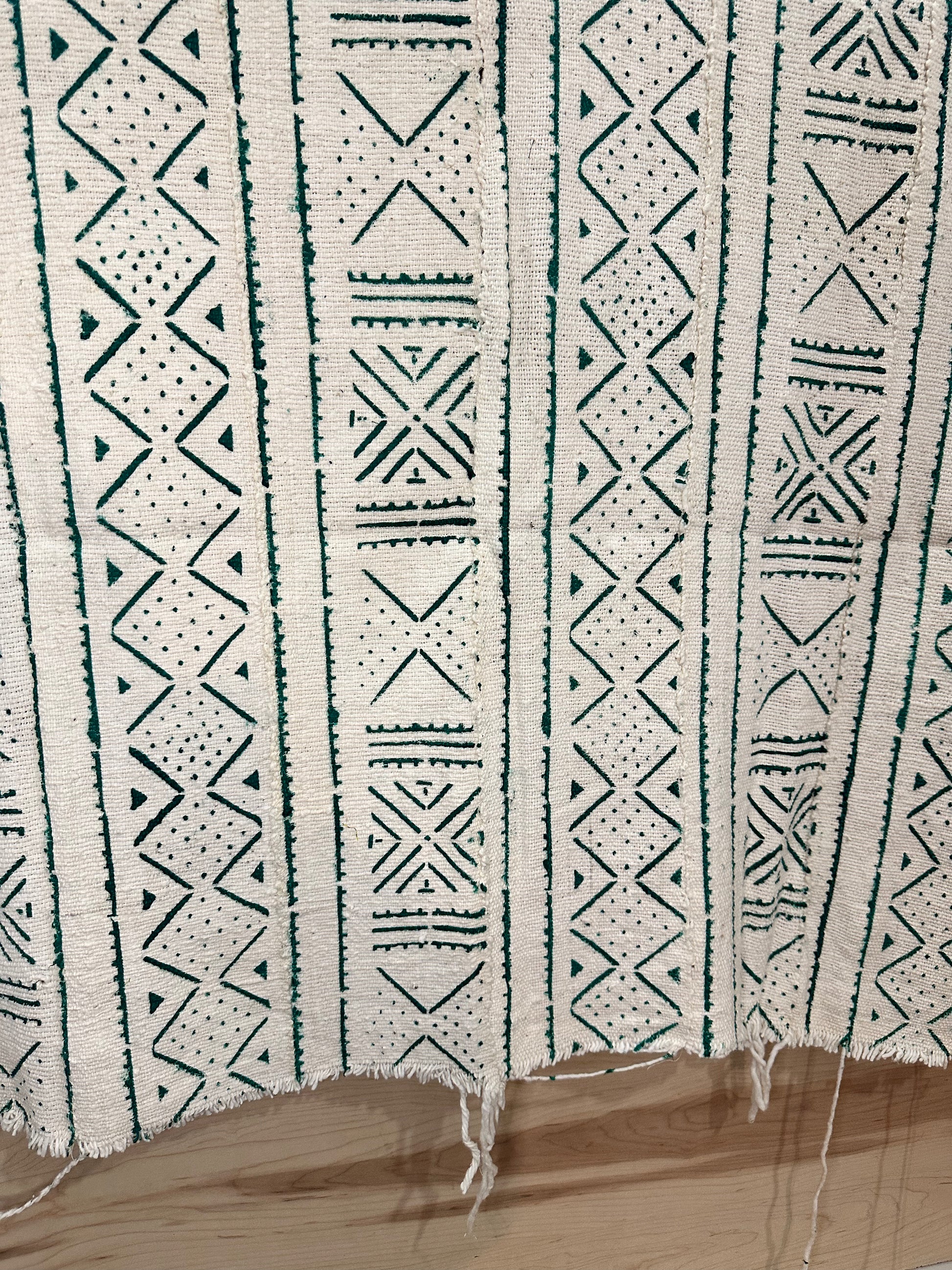 Blanco y verde