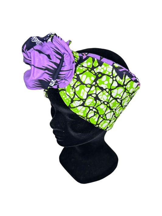 Turbante con alambre 2