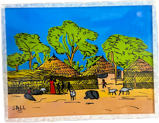 Pintura sobre cristal 6