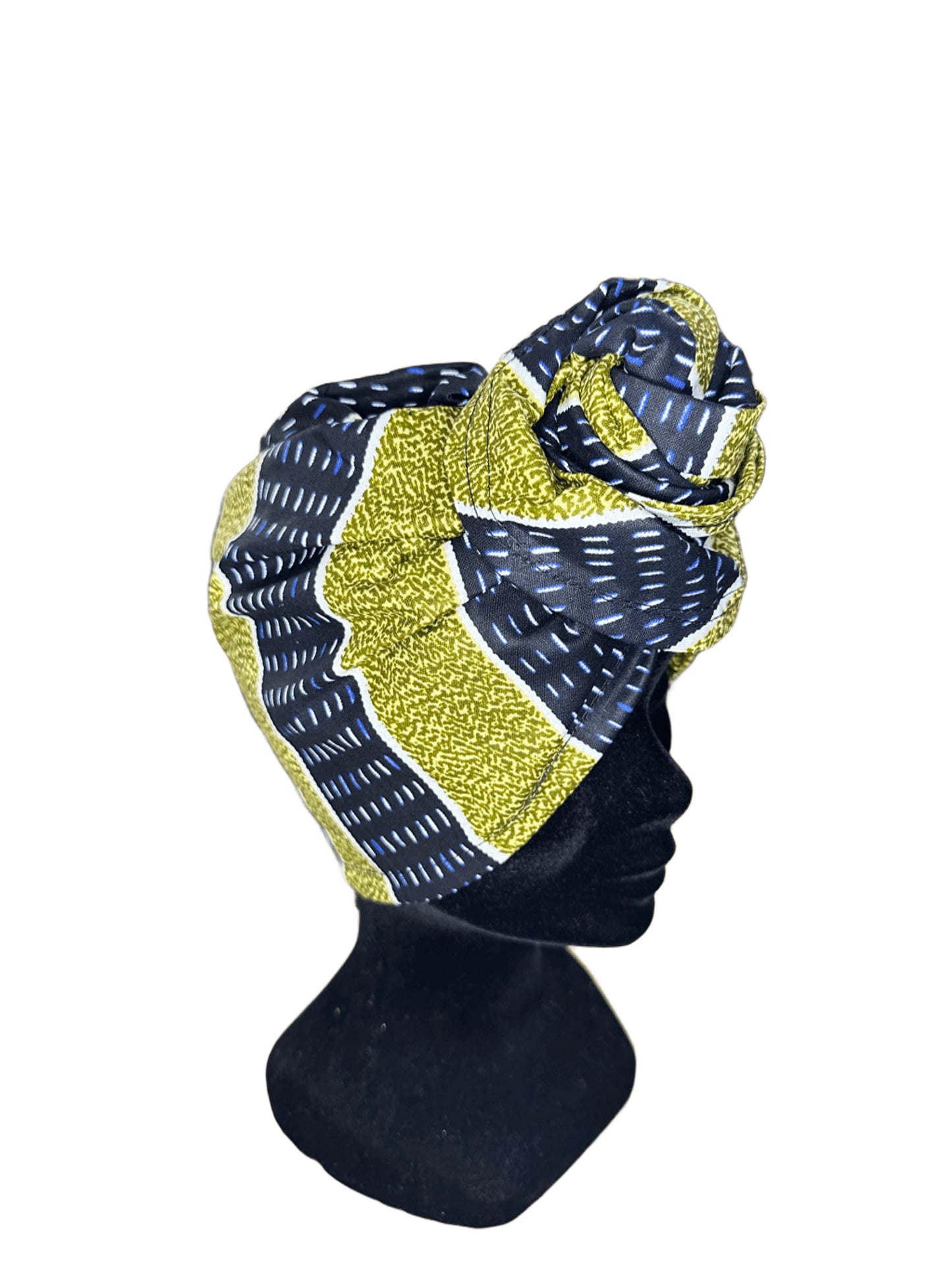 Turbante con alambre 