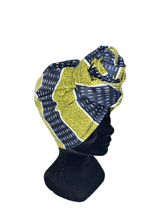 Turbante con alambre 