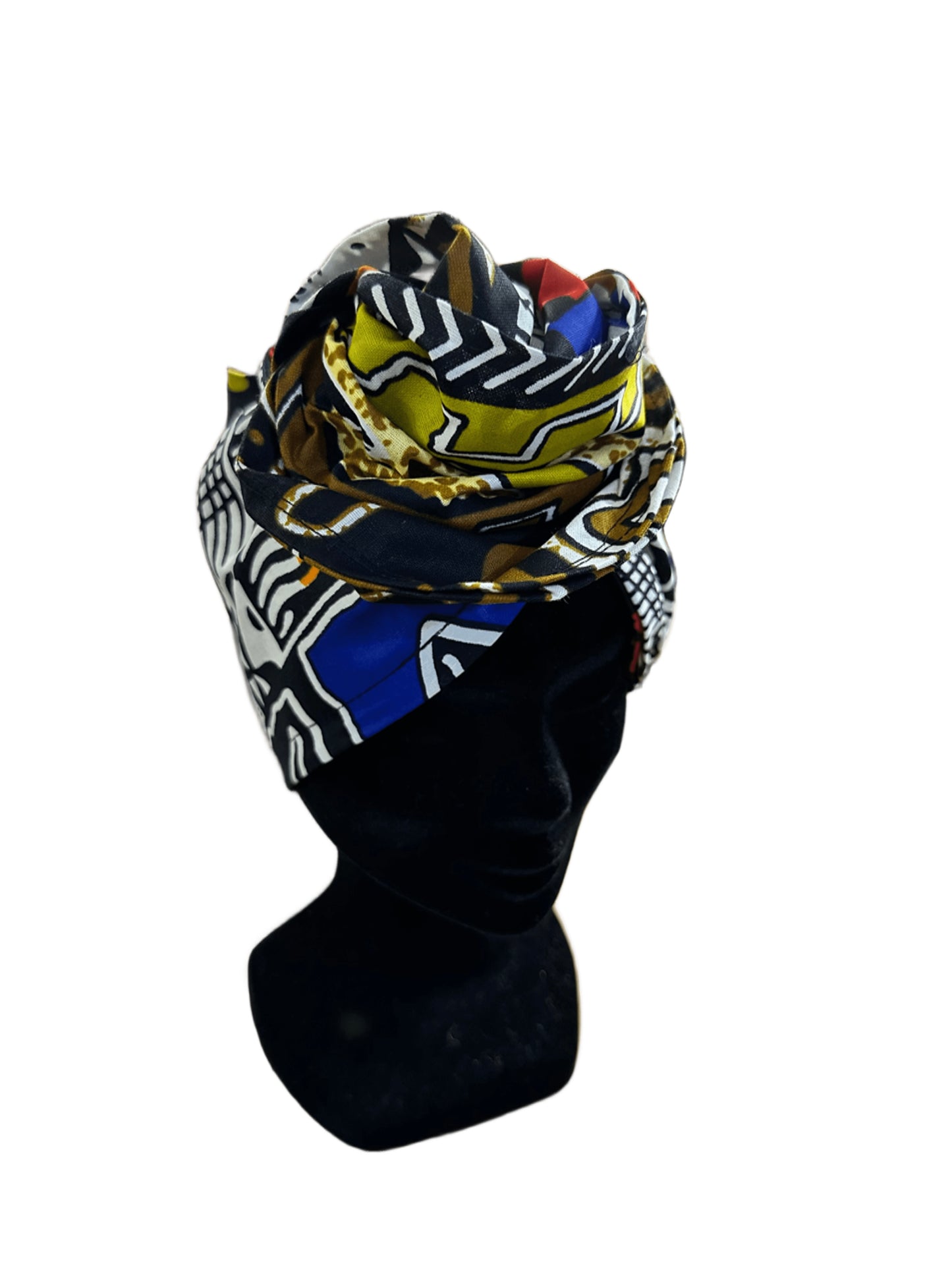 Turbante con alambre 11