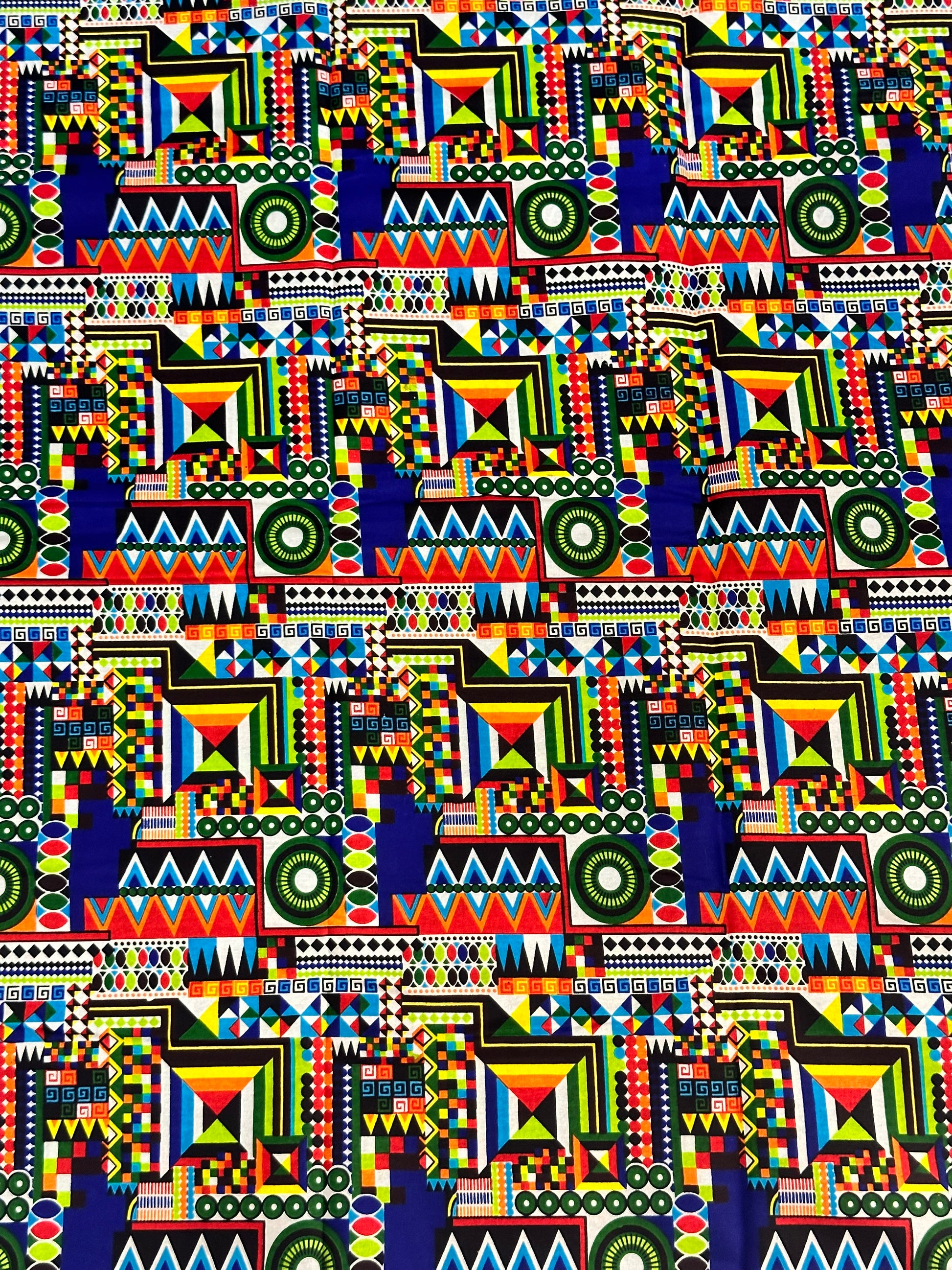 Tela colorida tipo baye fall