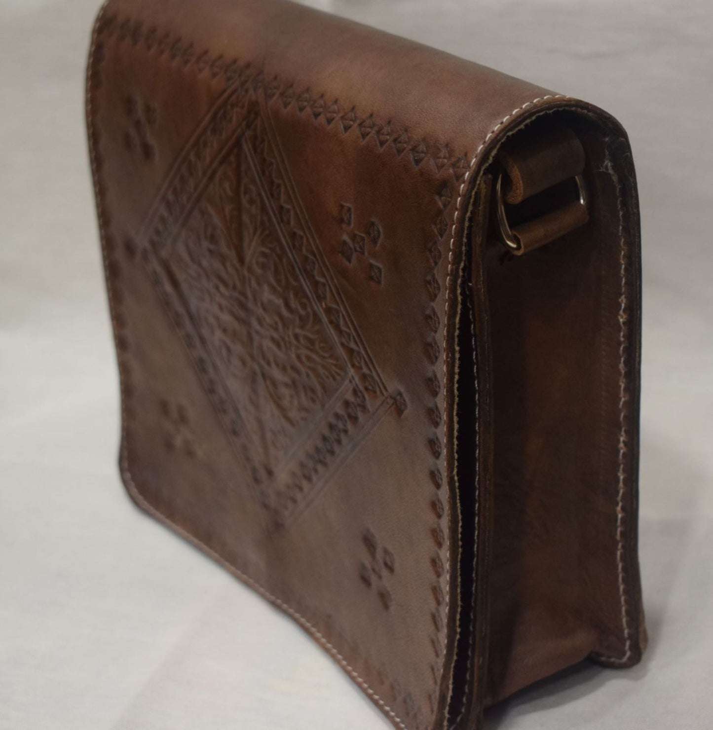 Bolsos cuero marruecos marón  rafet9