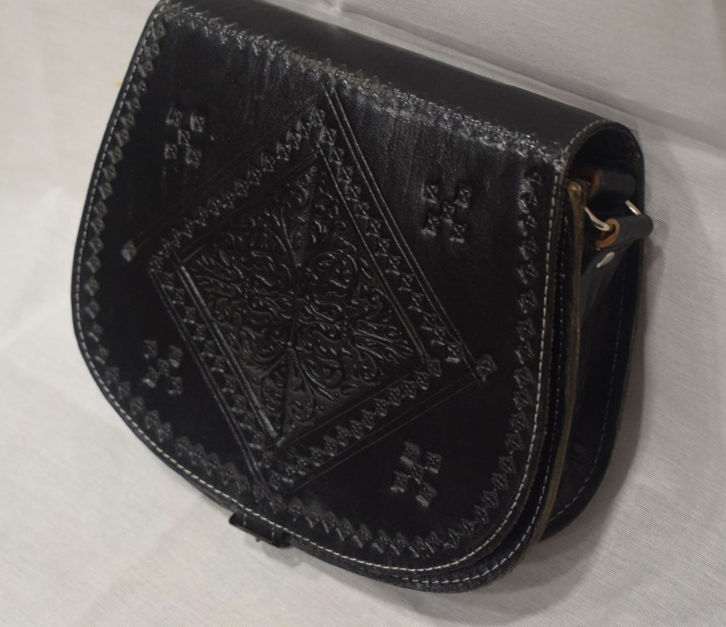 Bolsos cuero marruecos negro rafet8