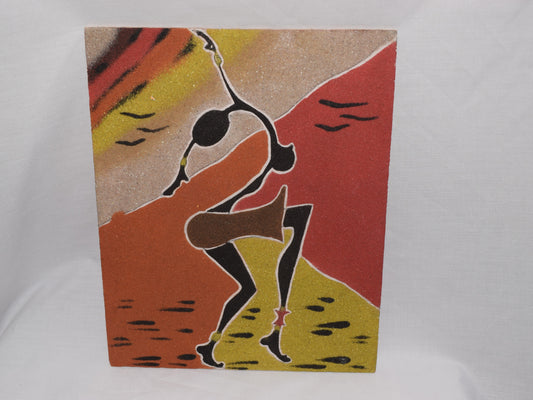 Cuadro de  arena de Senegal souff6