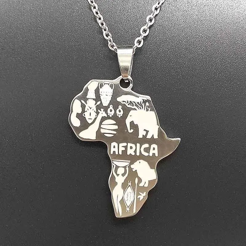 Colgante áfrica figuras